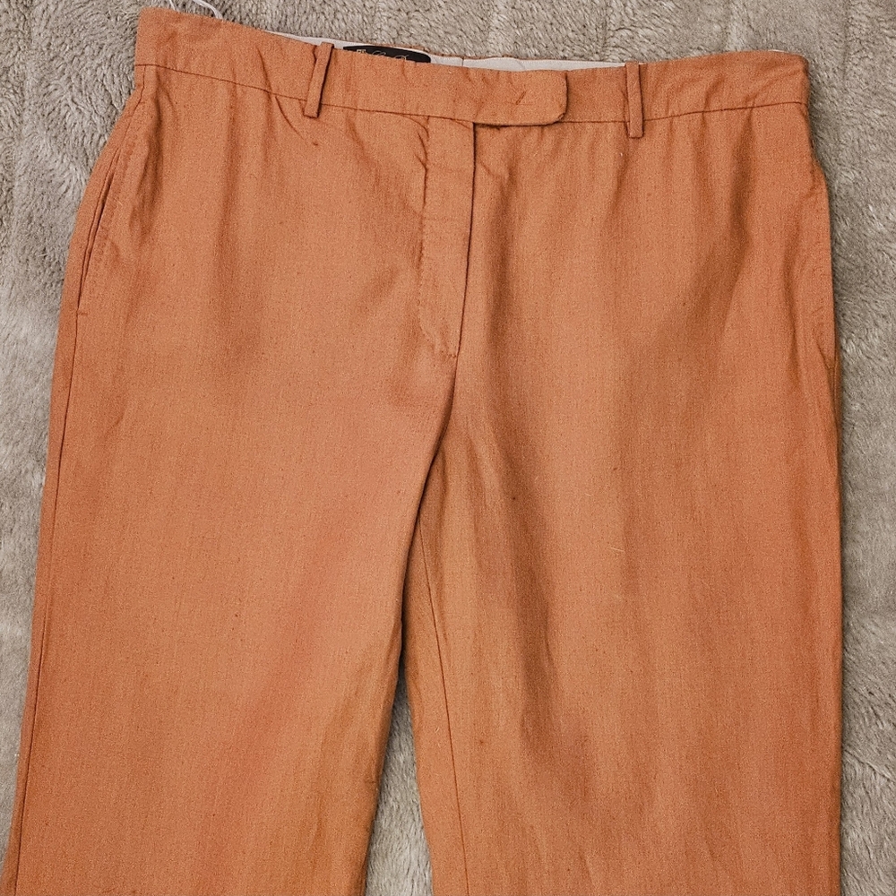 NEW Loro Piana Classic Linen Italian Trousers - Picture 2 of 8